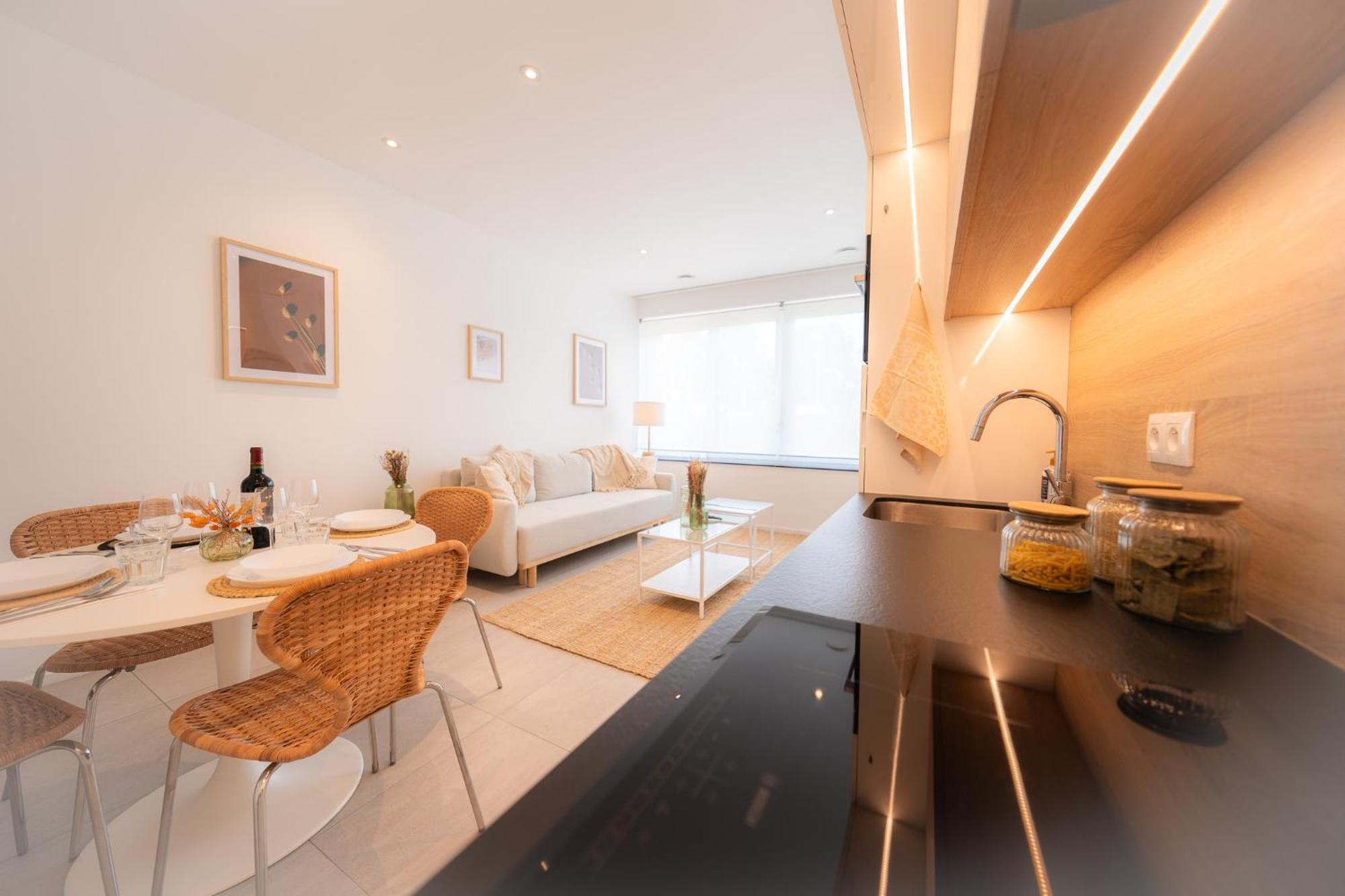 Appartement Cosy Pres De Tout ! Mons Luaran gambar